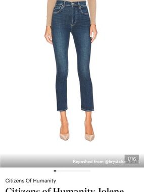 Citizens Of Humanity Jolene Straight Leg Crop 27